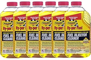 Rislone 4732-6PK Fuel Injector Cleaner with Upper Cylinder Lubricant - 32 oz, (Pack of 6)
