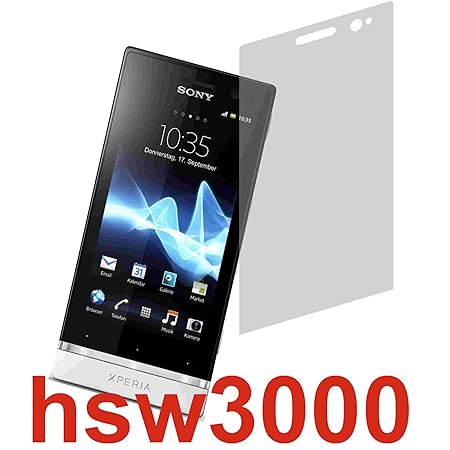 Displayschutzfolie von 4ProTec für Sony Xperia U / LT25i - Schutzfolie crystalclear