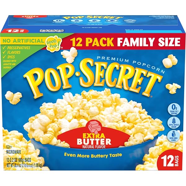 thumbnail image 2 of AMC Theatres Microwave Popcorn, Classic Butter Same-Day Delivery... 2 of 11