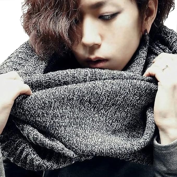 Amazon スヌード マフラー メンズ レディース 男女兼用 かぶるだけ おしゃれ ストール マフラー 通販