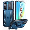 FNTCASE for Samsung Galaxy A16-5G Case: Samsung A17 5G Military Grade Dropproof Cell Phone Cover with Kickstand & Slide | Pro