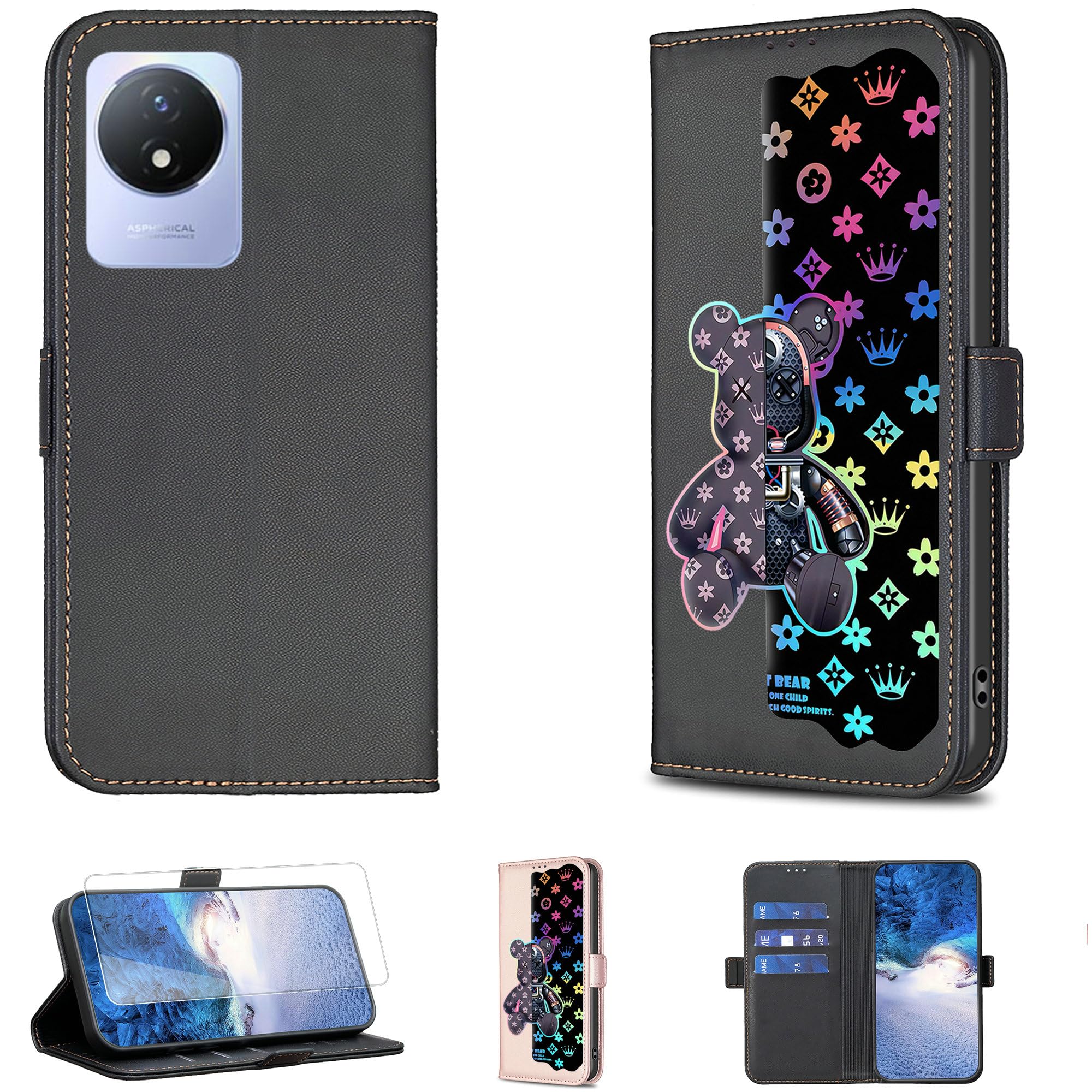 jioeuinly Case Compatible for Vivo Y11 2023 Phone