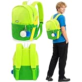 Green Backpack 15.35&rdquo;, Cartoon Merch Gifts Costume Accessories for Adults | 4Pcs| 5 Pockets| 1 Felt Sword Shape Keychain &amp; 2 Fluffy Keychains| Cosplay Accessories| Character Backpack| Cartoon Merch