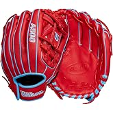 Wilson | A500 | Adult + Youth Baseball Glove + Mitt | Sizes 10.5" - 12.5" | Right + Left Hand Throw | Multiple Styles