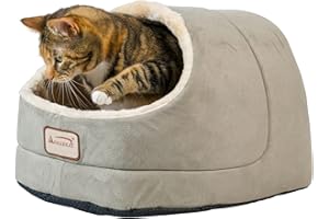 Armarkat Sage Green Cat Bed Size, 18-Inch by 14-Inch