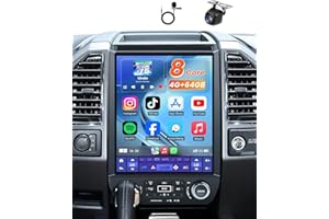 JERQRY [4GB+64GB] Car Radio Stereo for Ford F150 2015-2020: 12.1inch Replacement Head Unit - Android13 5GWiFi Wireless CarPlay Android Auto - with GPS Navigation Upgrade(RDS High-Fidelity Sound)