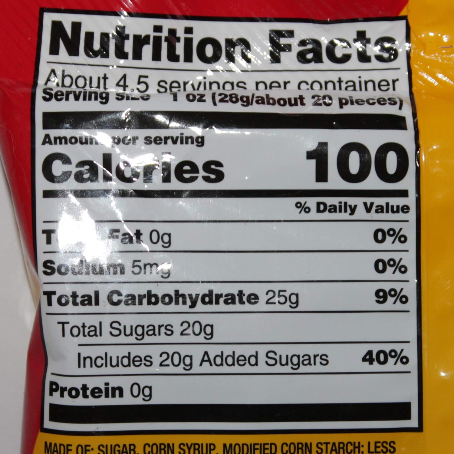 Starburst (1) Bag Jellybeans - Original Flavors - Cherry, Orange, Strawberry, Lemon, Green Apple & Grape - Chewy Candy 4.50 oz : Grocery & Gourmet Food