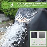 Enzeno L Shaped Garden Sofa Cover 420D Oxford Waterproof 140x210x75cm view 3