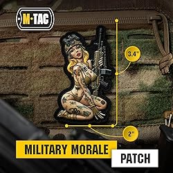 M-Tac Morale Patch Tactical Girl - PVC Tactical