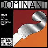 Thomastik Dominant 4/4 Violin String Set - Medium Gauge - Aluminum/Steel Ball-End E