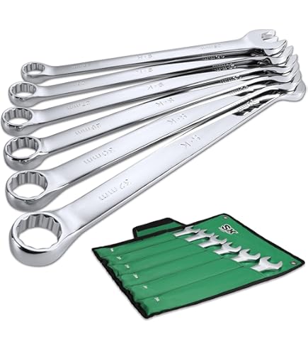 SK Tools USA 5 Piece, Long Pattern, 12 Point, Metric