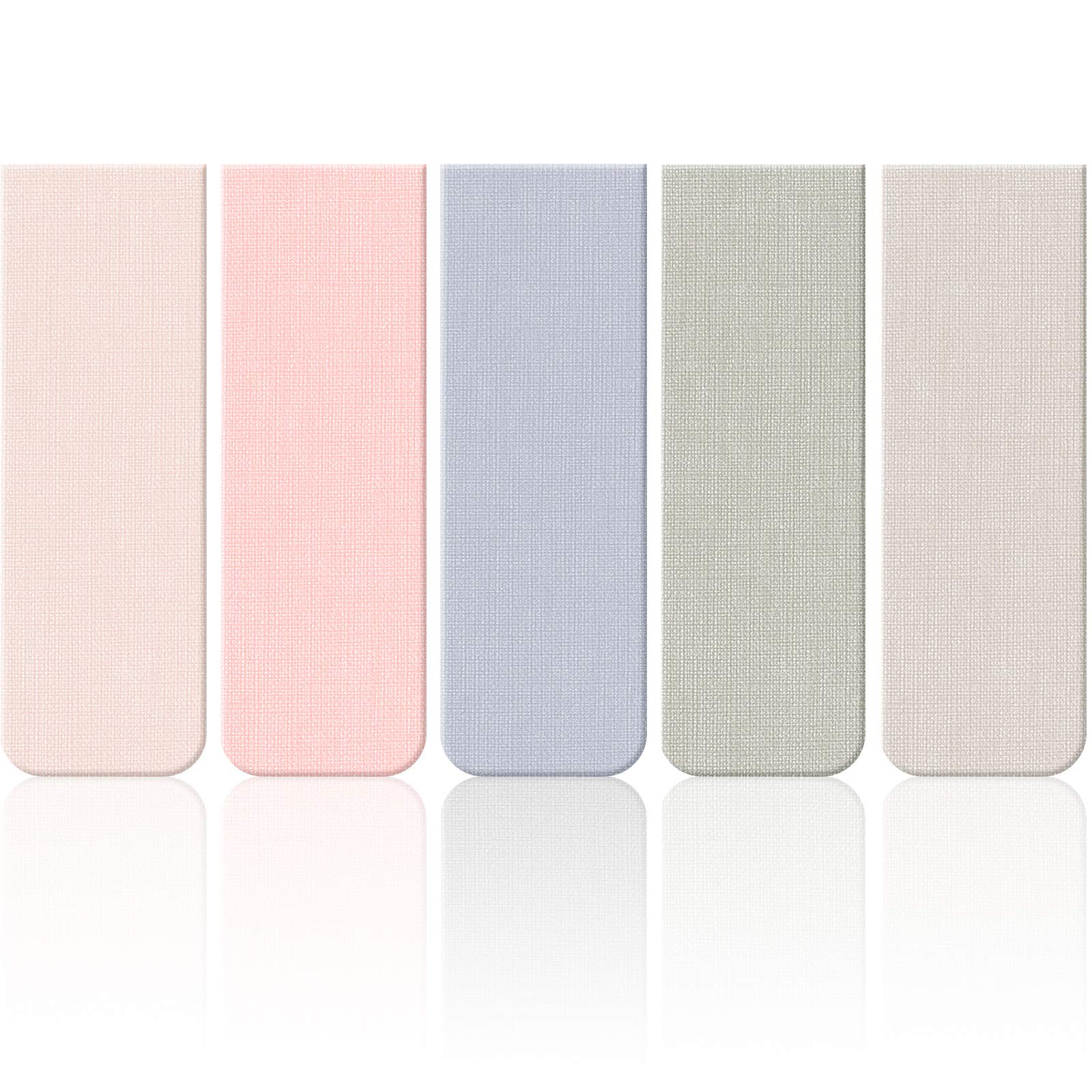 5 Pieces Magnetic Bookmarks Pastel Book Marks for Women Magnet Page Markers Set Bookmarks Colorful Book Markers Clip for Readers Lovers Teachers Adults
