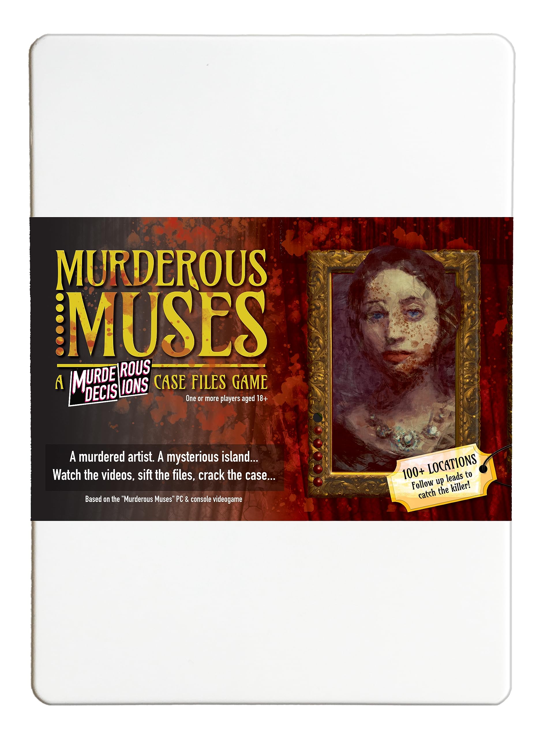 Murderous Muses Case Files Unsolved Murder Mystery Detective Game Who Killed Mordechai Grey?