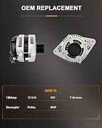 ROADFAR New Alternator Replacement for 2007-2016