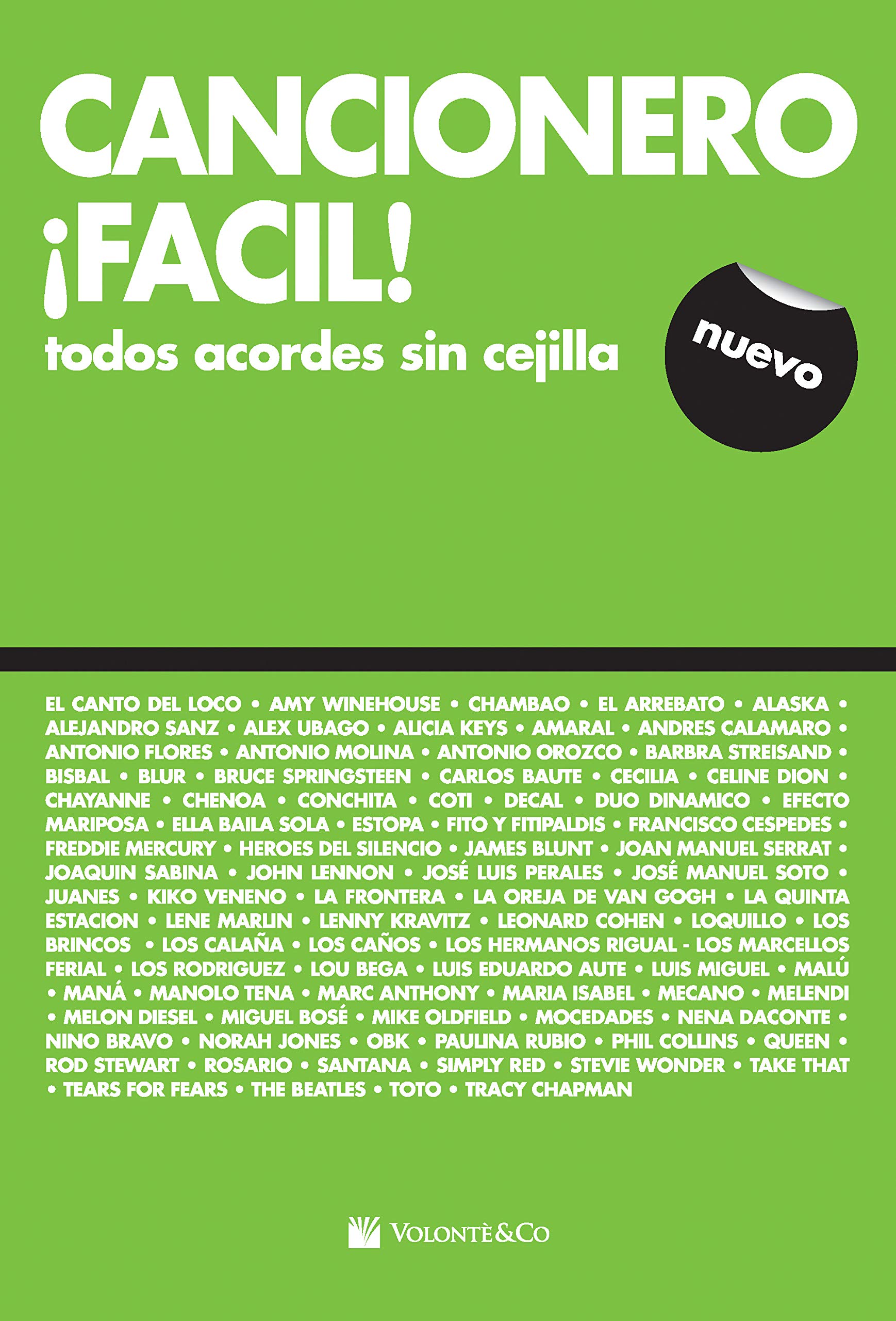 Amazon - CANCIONERO - Cancionero Facil (Letras y Acordes Sin cejilla) para  Guitarra: CANCIONERO: 9788863880823: Books