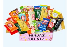 NINJAZ TREATZ 20 Japanese Kit Kat 10 flavors double assortment pack Japanese candy chocolate