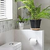 HITSLAM Brushed Steel Toilet Roll Holder Wall Mounted SUS 304 view 9