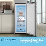 Fridgemaster MTZ55153E Freestanding Freezer 165L 143cm White 4 Star view 4