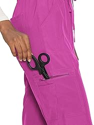 floralhue Scrubs for Women, V-Neck Scrubs Top