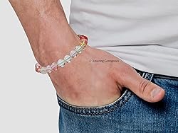Multi Cherry Quartz Bracelet for Women Men's Gifts