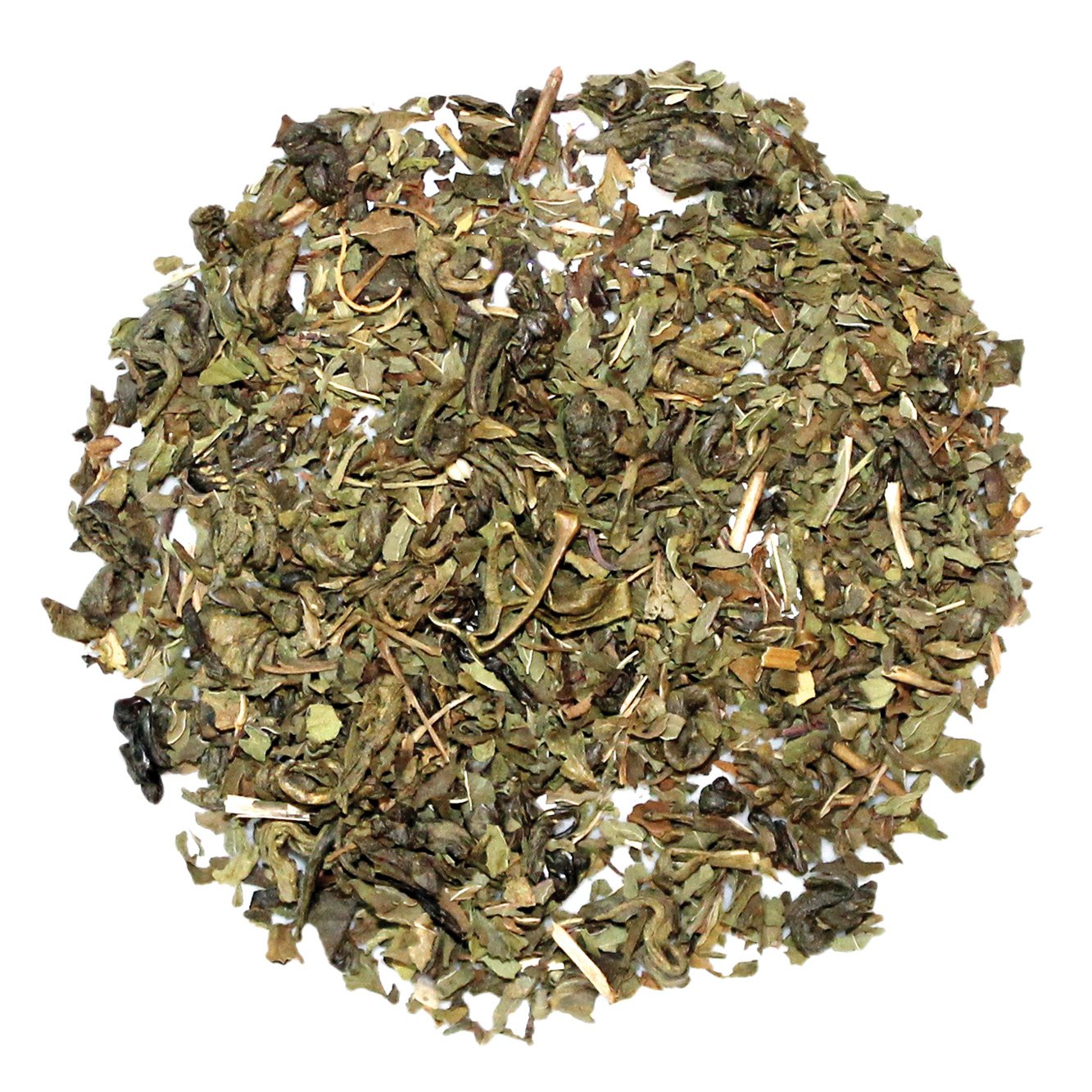 Capital Teas Moroccan Mint Tea, Peppermint Green Tea, Natural Loose Leaf Green Tea with Peppermint, 4 Oz Bag