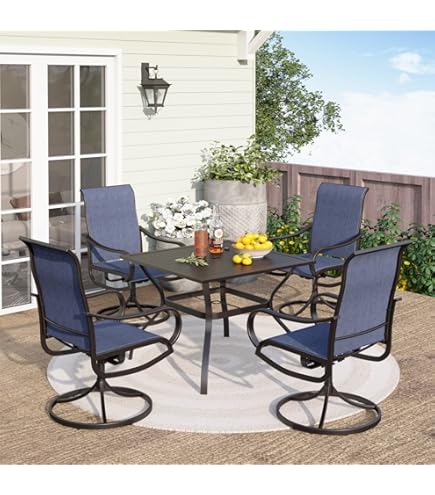 Patio Table For Costaelm Square Outdoor Dining Tables, 43