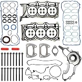 YIFUOK Cylinder Engine Gasket Set with Bolts 3.6L V6 | 2011-2016 Chrysler 300/200, Dodge Charger Challenger Avenger Ram 1500/Promaster 1500/2500/3500, Jeep Wrangler Grand Cherokee
