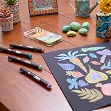 Sharpie Creative Marker Acrylic Paint Pens Earth Tones 12 Count Bullet Tip view 7