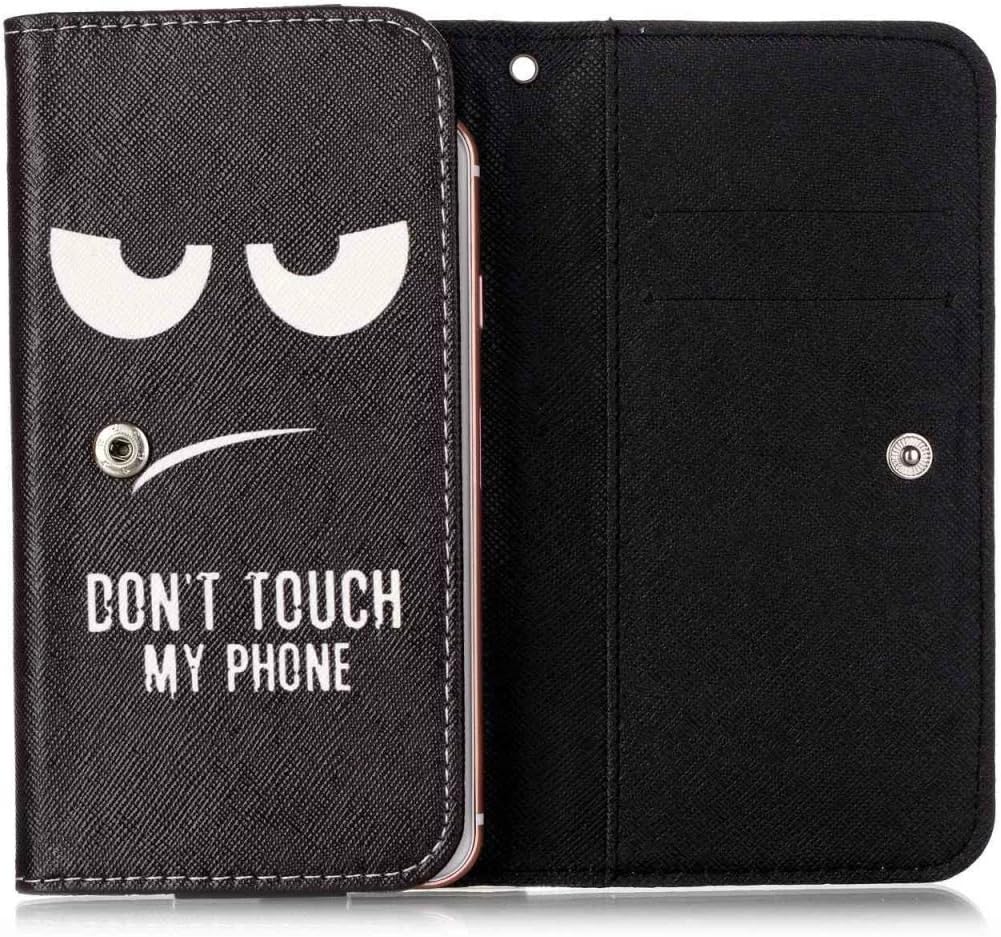 BLU Advance A4 Universal Case,Wallet Bag Design Flip Clutch Bag Carrying PU Leather Protective Universal Cover with Card Slots for BLU Advance A4 4.0 Inch