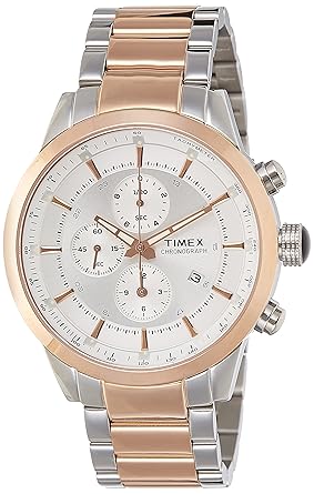 E-Class Chronograph Silver Dial Mens Watch - TW000Y406