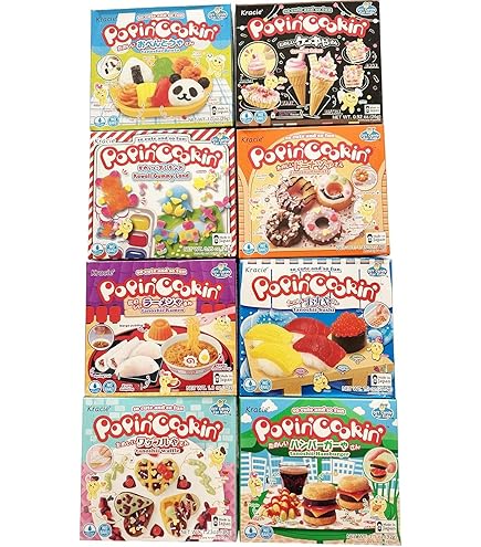 Amazon.com: Popin' Cookin' Japaneese DIY Kit Assortment 4pcs