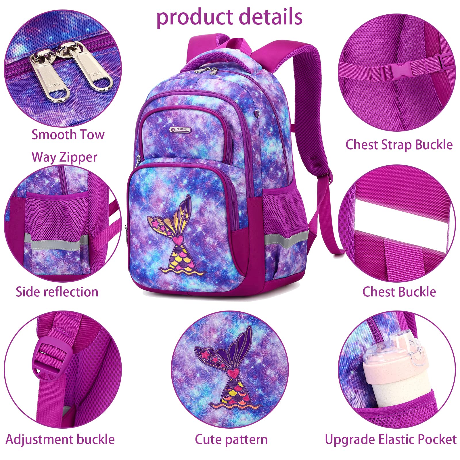 Wawakube 3Pcs Boys Dinosaur Backpack Set with Lunch Box Pencil Case, School Book Bag for Kids Elementary Preschool…
