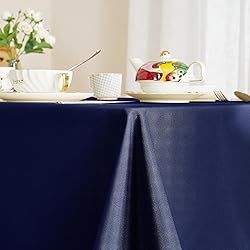 RYB HOME Rectangle Table Cloth for 6-8