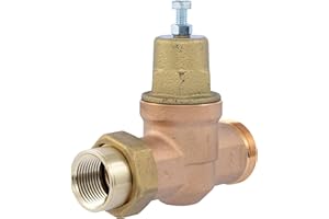 Cash Acme EB45 Pressure Regulating Valve, Single Union, 1 Inch NPT Female x NPT Female, Metal Top, 60 PSI, PVA20M-SUTH-60