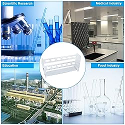 Verkelly Acrylic Test Tube Rack, 21mm Diameter Test