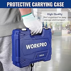 WORKPRO 18-Piece Impact Socket Extension