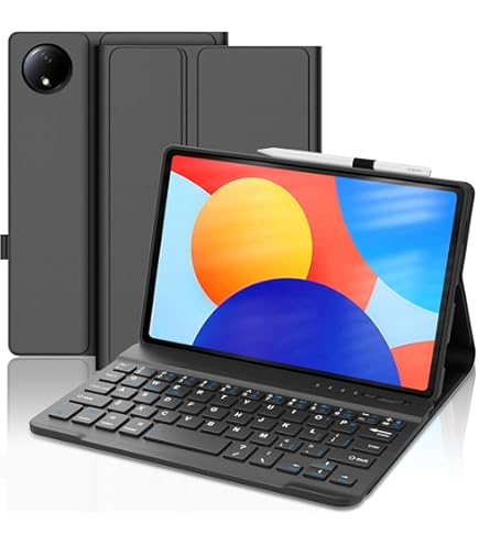 Amazon.com: EHLCYS Keyboard Case for Xiaomi Redmi Pad SE 8.7 Inch