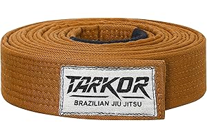 TARKOR Vintage Series BJJ Belt for Men & Women Brazilian Jiu Jitsu Belt for Jiu Jitsu Gi