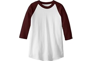 MJ Soffe Kid's 3/4 Sleeve Baseball Jersey