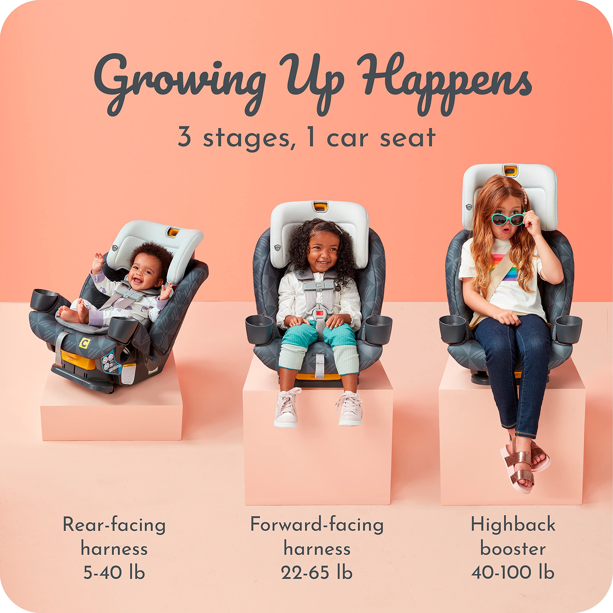 Mua Century Drive On 3-in-1 Car Seat - All-in-One Car Seat for Kids 5 ...