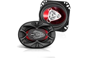 BOSS Audio Systems CH4630 Car Speakers - 250 Watts of Power Per Pair and 125 Watts Each, 4 x 6 Inch, Full Range, 3 Way, Sold 