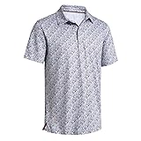 Golf Shirts for Men Dry Fit Short Sleeve Moisture