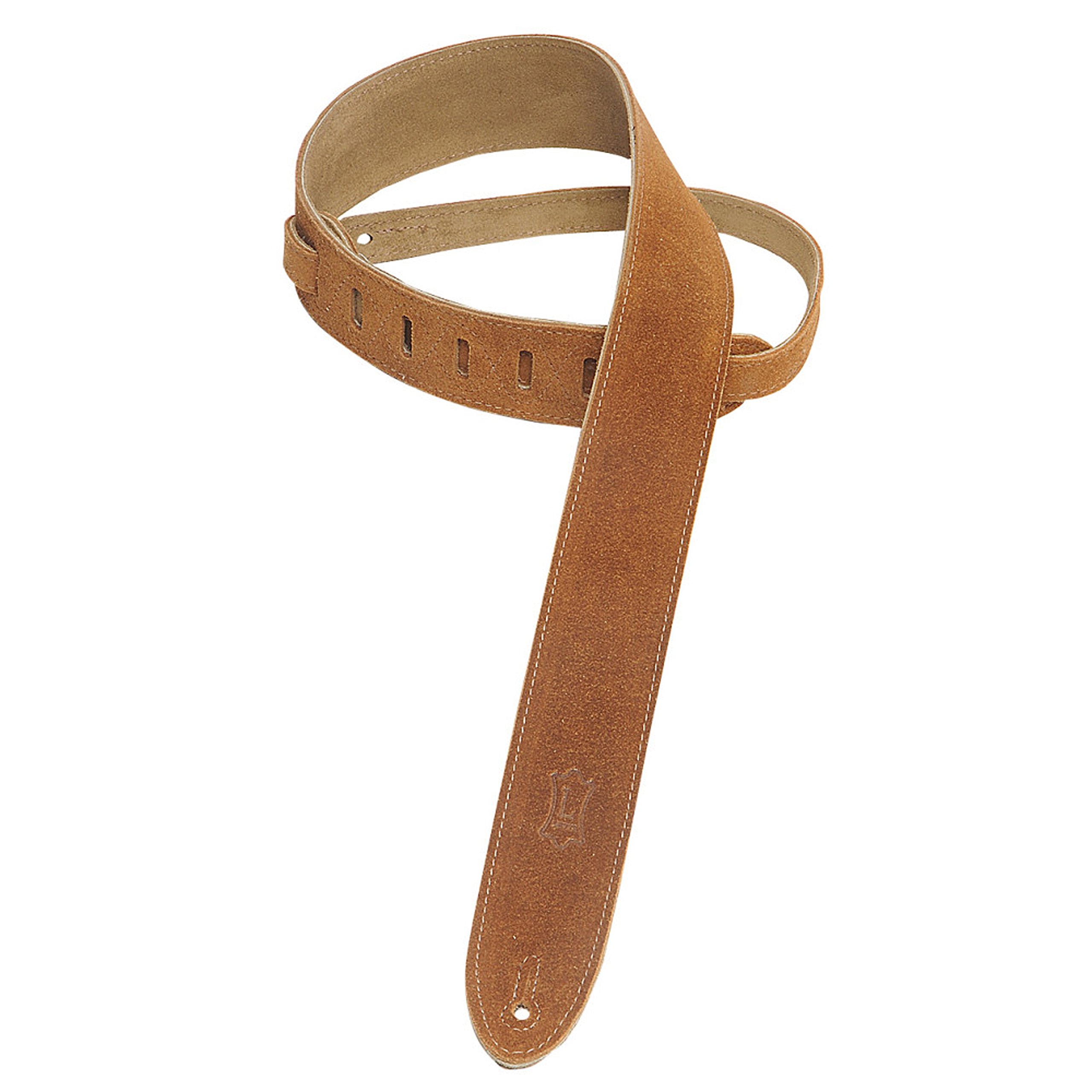 Levy's Leathers Ms12-hny 2 inch Suede Leather Strap - Honey