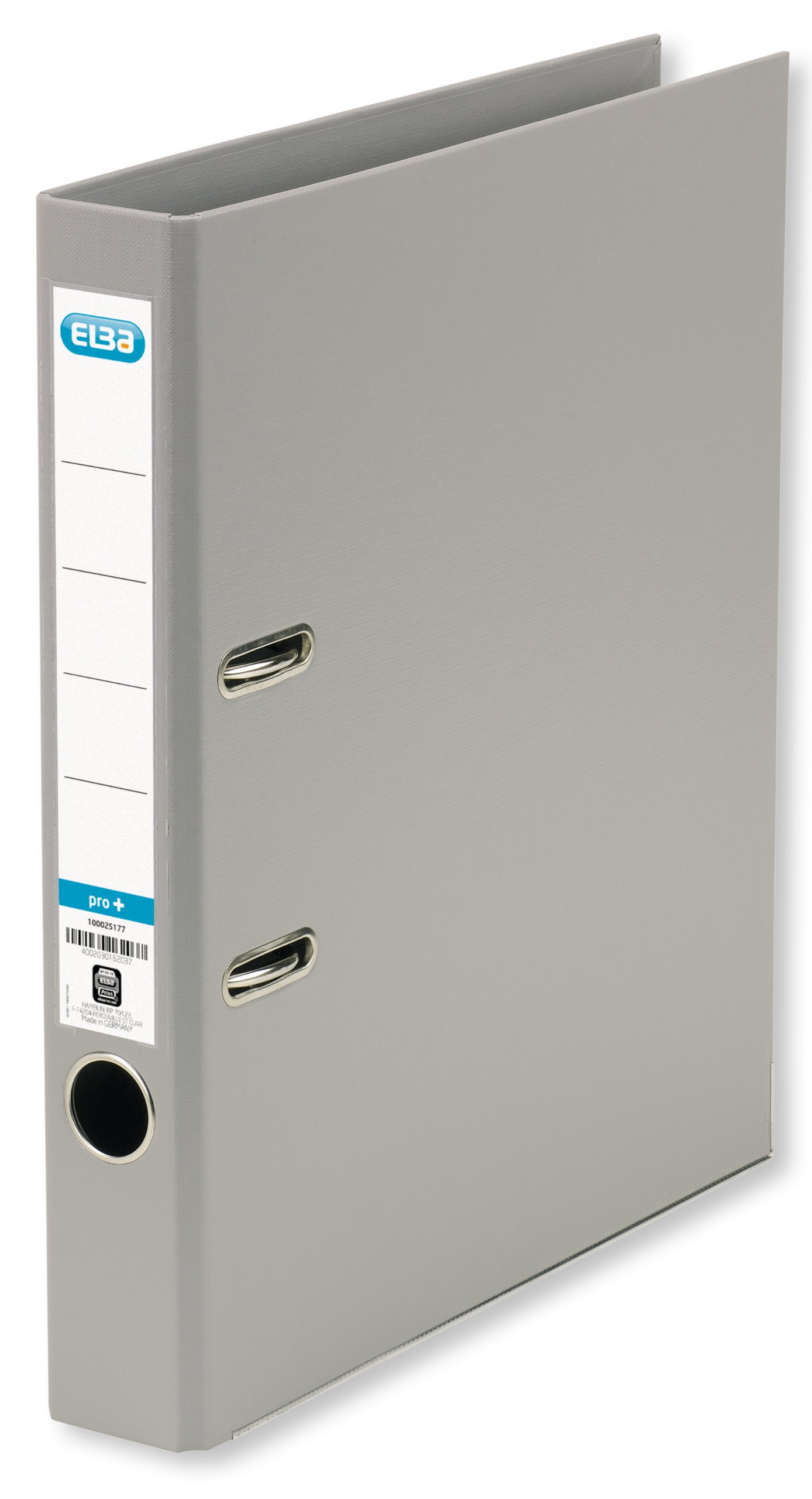 Elba Smart Pro+ 10464GR Folder A4 5 cm Spine Interchangeable Spine Label 10 Items Blue