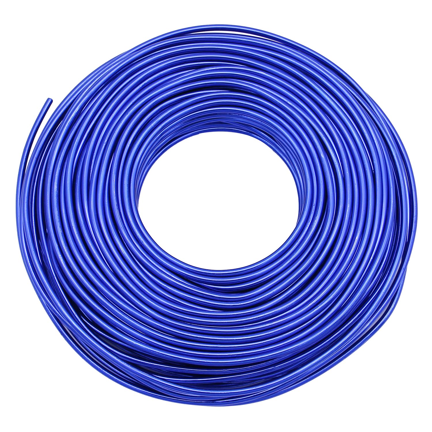 Uxney Aluminum Craft Wire,16 Gauge Royal Blue Wire for Jewelry Making, DIY Crafts & Floral Design - Soft Bendable Metal Wire, Perfect Alternative to Copper Wire (100FT)