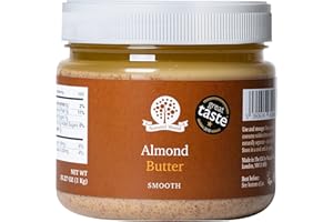 Nutural World - Smooth Almond Nut Butter 35 Oz (1kg) - *** New Packaging *** - 100% Pure - single ingredient - Great Taste Award Winner