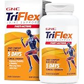 GNC TriFlex Fast-Acting, Improves Joint Comfort &amp; Stiffness, 240 Caplets | Combines Glucosamine and Chondroitin with Turmeric to Support Joint Comfort and Stiffness in as Few as Five Days