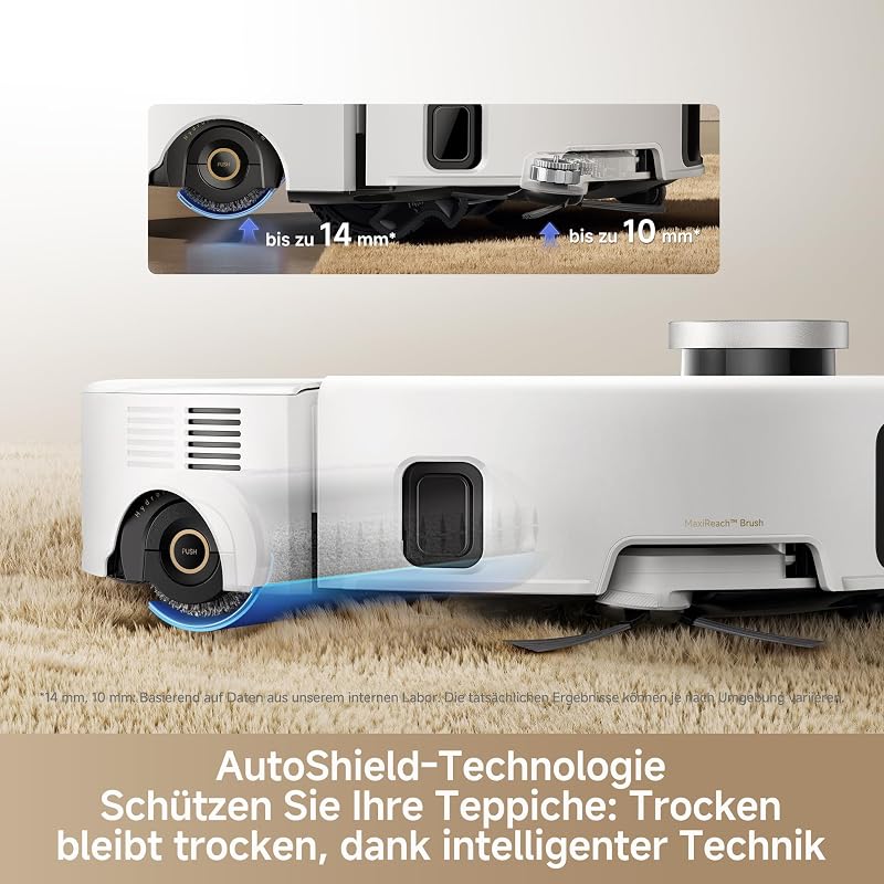 Z60 Ultra Roller SA Saugroboter, 26.000 Pa Saugkraft, Weiß
