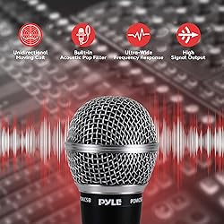 Pyle Professional Dynamic Microphone - 2-Pack