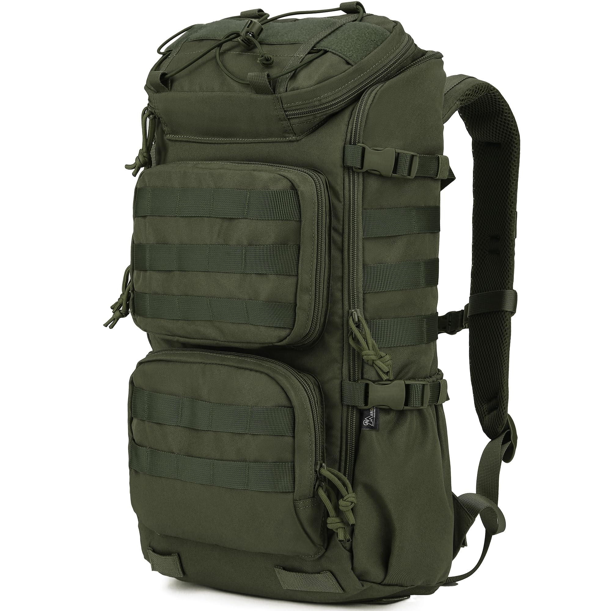 Mardingtop Military Tactical Backpack，Motorcycle Backpack for Men Outdoor Hiking,Camping,Trekking,28L Molle Army Assault Pack(Army Green)